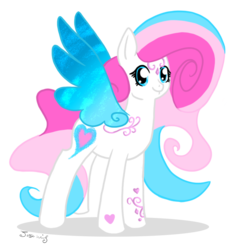 Size: 700x750 | Tagged: safe, artist:inklingmoe, star catcher, earth pony, pony, g3, g4, female, g3 to g4, generation leap, mare, solo