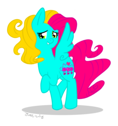 Size: 700x750 | Tagged: safe, artist:inklingmoe, thistle whistle, earth pony, pony, g3, g4, female, g3 to g4, generation leap, mare, needs more saturation, solo