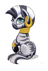 Size: 2669x3966 | Tagged: safe, artist:tsand106, zecora, zebra, g4, chibi, female, high res, simple background, solo, transparent background