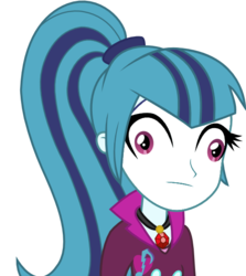 Size: 514x575 | Tagged: safe, edit, sonata dusk, equestria girls, g4, derp, funny, simple background, transparent background, vector