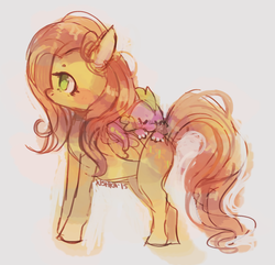 Size: 930x898 | Tagged: safe, artist:cherivinca, fluttershy, spike, g4, female, male, ship:flutterspike, shipping, straight