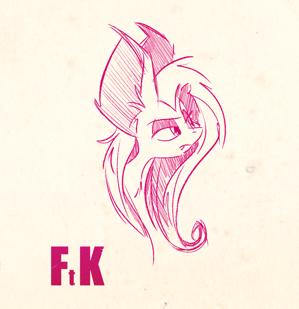 Flutterbat Ear #824743 - safe, artist:fluttershythekind, fluttershy, big ears, female ...