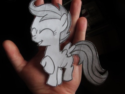 Size: 4000x3000 | Tagged: safe, artist:ocredan, scootaloo, g4, female, papercraft, photo, solo