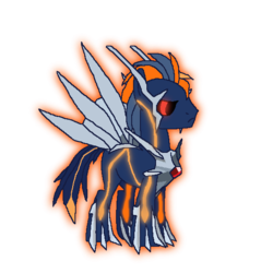 Size: 570x570 | Tagged: safe, doctor whooves, time turner, dialga, g4, discord whooves, pokémon, pokémon mystery dungeon, primal dialga