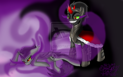 Size: 1024x639 | Tagged: dead source, safe, artist:bastetxcat, king sombra, oc, g4, deviantart watermark, obtrusive watermark, watermark