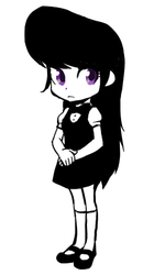 Size: 300x500 | Tagged: safe, artist:baekgup, octavia melody, equestria girls, g4, female, humanized, solo