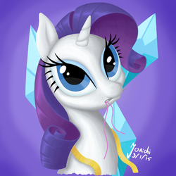 Size: 2000x2000 | Tagged: safe, artist:jorichi, rarity, pony, unicorn, g4, bust, digital art, female, high res, solo