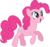 Size: 3180x3000 | Tagged: safe, artist:theshadowstone, pinkie pie, g4, happy, high res, simple background, transparent background, vector