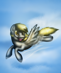 Size: 1024x1229 | Tagged: safe, artist:lupiarts, derpy hooves, pegasus, pony, g4, female, mare, solo