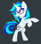 Size: 1372x1489 | Tagged: safe, artist:zmei-kira, dj pon-3, vinyl scratch, pony, unicorn, g4, female, smiling, solo