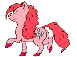 Size: 1600x1200 | Tagged: safe, artist:gracefulpotatoes, pinkie pie, g4, eyes closed, female, solo