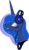 Size: 5491x9342 | Tagged: safe, artist:salemcat, artist:zev, princess luna, g4, absurd resolution, blushing, eyes closed, female, grin, headphones, portrait, simple background, smiling, solo, transparent background, vector