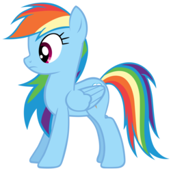 Size: 1015x1016 | Tagged: safe, artist:tardifice, rainbow dash, g4, female, simple background, solo, transparent background, vector