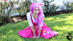 Size: 1024x576 | Tagged: safe, artist:kaylynn-syrin, pinkie pie, human, g4, cosplay, irl, irl human, photo