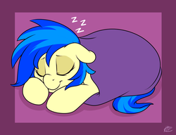 Size: 1100x846 | Tagged: safe, artist:meggchan, oc, oc only, oc:silvia windmane, pegasus, pony, blanket, eyes closed, pegasus oc, sleeping, solo