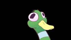 Size: 600x338 | Tagged: safe, artist:pikapetey, duck, derpibooru, animated, barely pony related, crown, duck king, explosion, meta, op is a duck (reaction image), open mouth, pikapetey, quack king, solo, yeah