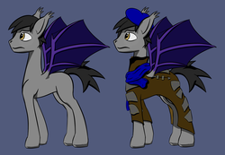 Size: 2869x1985 | Tagged: safe, artist:kelthan-dragon, oc, oc only, oc:radar, fallout equestria