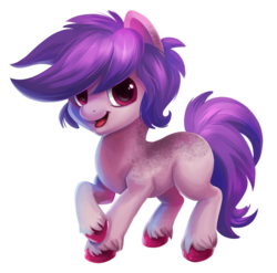 Size: 800x789 | Tagged: safe, artist:tsaoshin, oc, oc only, pony, cute, looking at you, simple background, smiling, solo, transparent background