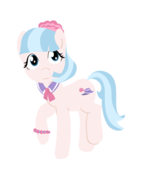 Size: 2400x3000 | Tagged: safe, artist:strawberryfountains, coco pommel, g4, female, high res, solo