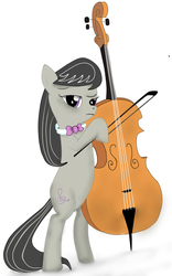 Size: 2512x4027 | Tagged: safe, artist:mrfremen, octavia melody, g4, cello, female, musical instrument, solo