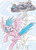 Size: 500x695 | Tagged: dead source, safe, artist:feniiku, derpy hooves, firefly, rainbow dash, pegasus, pony, ask dash and ditzy, g1, g4, ask, female, filly, foal, g1 to g4, generation leap, lightning, mare, mother and child, mother and daughter, tumblr