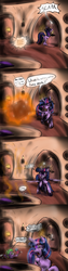 Size: 498x1978 | Tagged: safe, artist:elixerofalchemists, spike, twilight sparkle, alicorn, pony, g4, female, mare, psychotic twilight sparkle, twilight sparkle (alicorn)