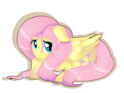 Size: 1024x768 | Tagged: safe, artist:sofilut, fluttershy, g4, female, simple background, solo, transparent background