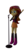 Size: 1080x1920 | Tagged: safe, artist:creatorofpony, sunset shimmer, equestria girls, g4, 3d, 3d model, blender, boots, christian sunset shimmer, clothes, female, jacket, leather jacket, microphone, microphone stand, shirt, skirt, smiling, solo, sunset shimmer's skirt