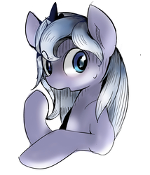 Size: 1989x2328 | Tagged: safe, artist:skippy_the_moon, princess luna, g4, female, filly, pixiv, solo, woona