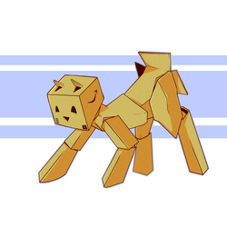Size: 2000x2000 | Tagged: safe, artist:cold-blooded-twilight, oc, oc only, oc:danbo, high res