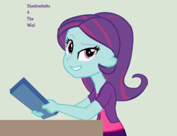 Size: 991x763 | Tagged: safe, artist:berrypunchrules, sunny flare, oc, oc only, equestria girls, g4, my little pony equestria girls: friendship games, female, solo
