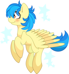 Size: 3047x3233 | Tagged: safe, artist:daydreamsyndrom, oc, oc only, oc:silvia windmane, pegasus, pony, high res, simple background, smiling, solo, transparent, transparent background, wings