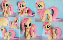 Size: 1939x1249 | Tagged: safe, artist:buttercupbabyppg, fluttershy, g4, irl, photo, plushie, solo