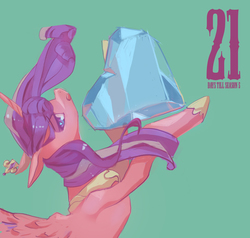 Size: 1105x1051 | Tagged: safe, artist:tc, princess cadance, g4, countdown, female, solo