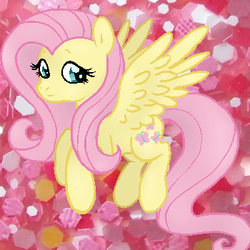 Size: 350x350 | Tagged: safe, artist:cakefluff, fluttershy, g4, female, solo