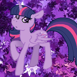 Size: 350x350 | Tagged: safe, artist:cakefluff, twilight sparkle, alicorn, pony, g4, female, mare, solo, twilight sparkle (alicorn)