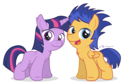 Size: 900x600 | Tagged: safe, artist:dm29, flash sentry, twilight sparkle, g4, :3, colt, cute, diasentres, duo, filly, fluffy, fuzznums, julian yeo is trying to murder us, looking at you, open mouth, simple background, smiling, transparent background, twiabetes