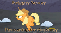 Size: 1274x705 | Tagged: safe, edit, screencap, applejack, g4, the cutie map, swiggity swooty