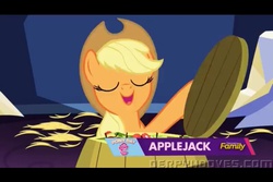 Size: 960x640 | Tagged: safe, screencap, applejack, castle sweet castle, g4, female, solo