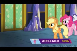 Size: 960x640 | Tagged: safe, screencap, applejack, pinkie pie, rarity, castle sweet castle, g4