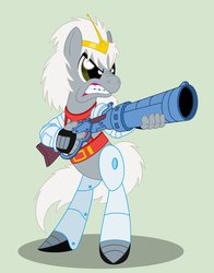 Size: 791x1010 | Tagged: safe, artist:bbbhuey, pony, badass, bravestarr, gun, hand, male, ponified, solo, stallion, thirty-thirty