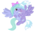 Size: 2000x1796 | Tagged: safe, artist:ispincharles, cloudchaser, flitter, pegasus, pony, g4, cute, female, incest, lesbian, ship:pegacest, shipping, simple background, transparent background