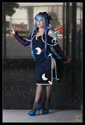 Size: 1600x2350 | Tagged: safe, artist:10thmuse, princess luna, human, g4, cosplay, high heels, irl, irl human, photo