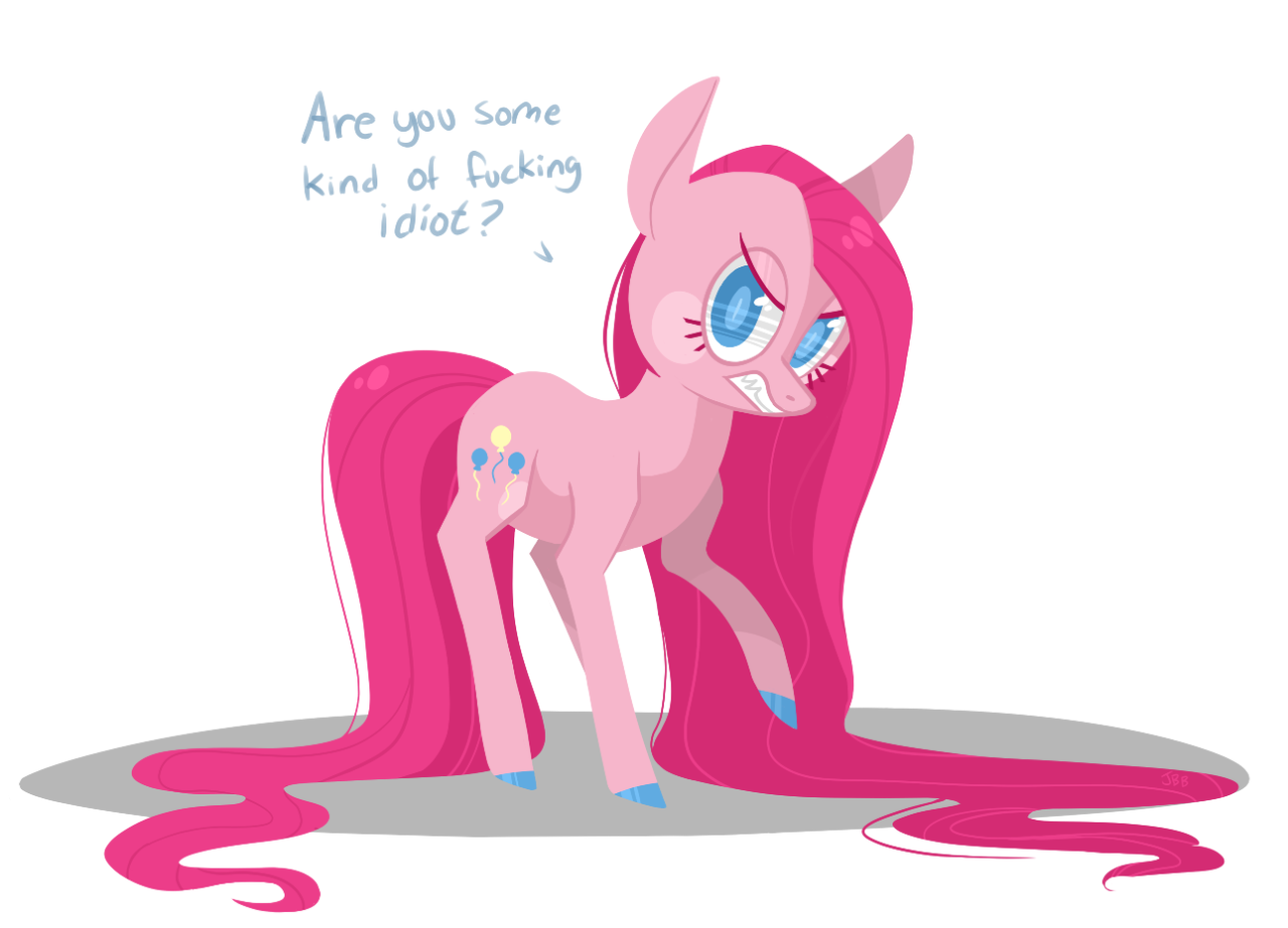 #849828 - safe, artist:jellybeanbullet, pinkie pie, angry, colored ...