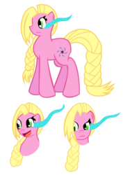 Size: 744x1052 | Tagged: safe, oc, oc only, oc:aurora borealis, earth pony, pony, braid