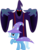 Size: 783x1021 | Tagged: dead source, safe, artist:dcencia, trixie, pony, unicorn, g4, care bears, crossover, female, mare, no heart