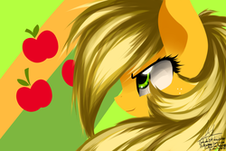 Size: 3000x2000 | Tagged: safe, artist:thelyuba1211, applejack, g4, 30 minute art challenge, female, high res, solo