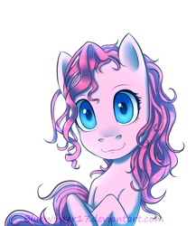 Size: 625x721 | Tagged: safe, artist:bluewinter17, pinkie pie, g4, female, solo