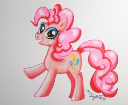 Size: 2168x1785 | Tagged: safe, artist:haruka--chan, pinkie pie, earth pony, pony, g4, female, solo