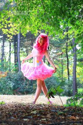 Size: 730x1095 | Tagged: safe, artist:pinapplegum, pinkie pie, human, g4, cosplay, irl, irl human, photo